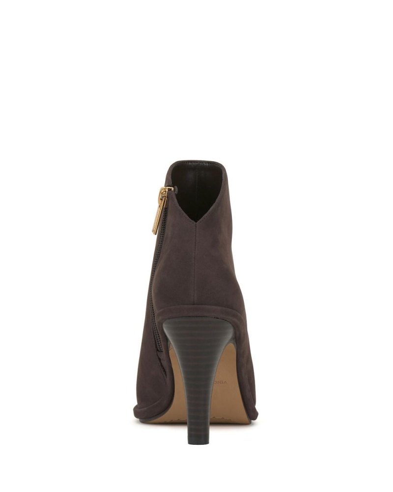 Vince Camuto Finndaya Peep-Spicou Kotnikove Topanky Damske Hnede | CQYU-26049