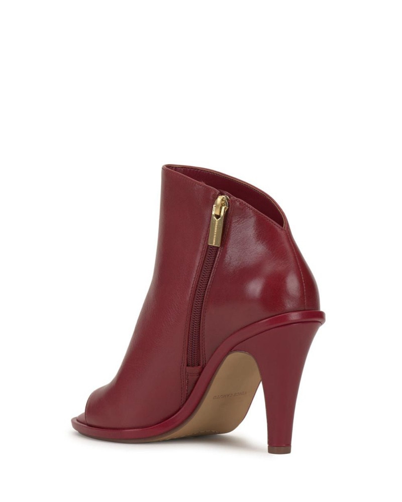 Vince Camuto Finndaya Peep-Spicou Kotnikove Topanky Damske Červené | CTEY-37856