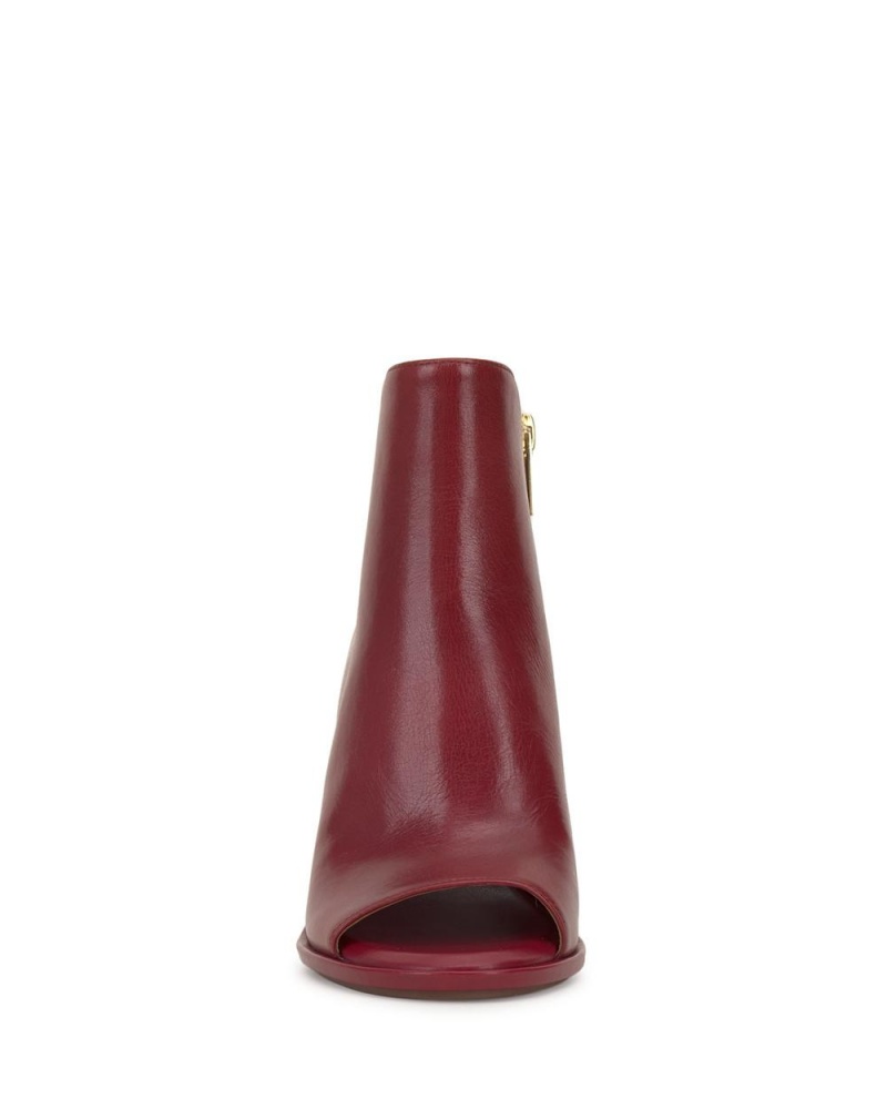 Vince Camuto Finndaya Peep-Spicou Kotnikove Topanky Damske Červené | CTEY-37856