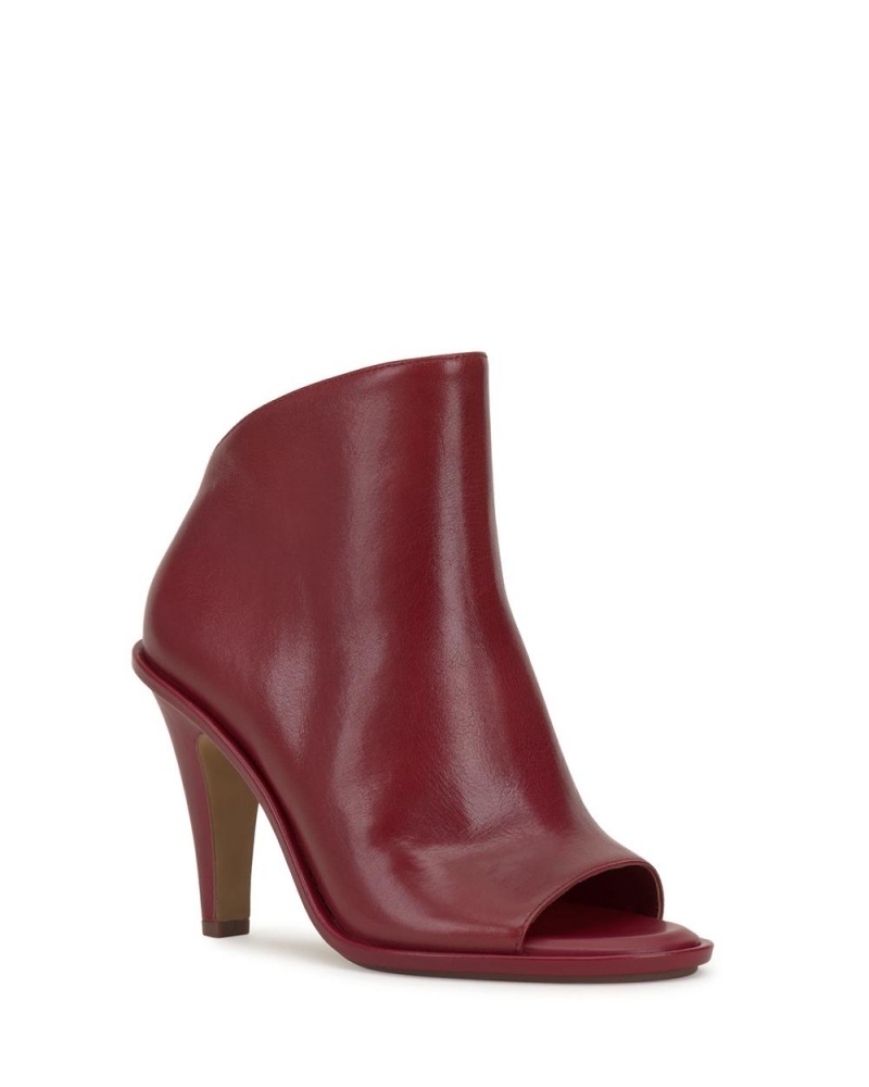 Vince Camuto Finndaya Peep-Spicou Kotnikove Topanky Damske Červené | CTEY-37856