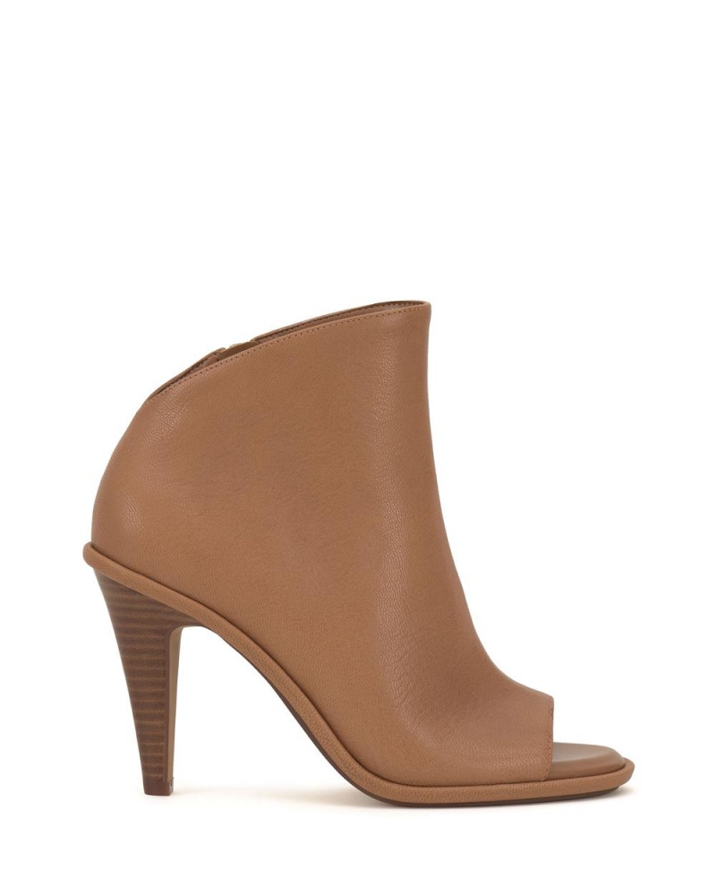 Vince Camuto Finndaya Peep-Spicou Podpätky Damske Hnede Svetlo | UKZB-16452