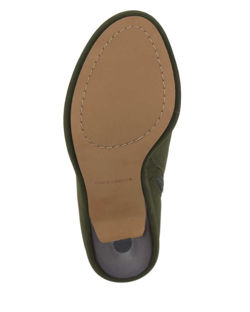 Vince Camuto Finndaya Peep-Spicou Podpätky Damske Olivovo Zelená | YWRO-14827