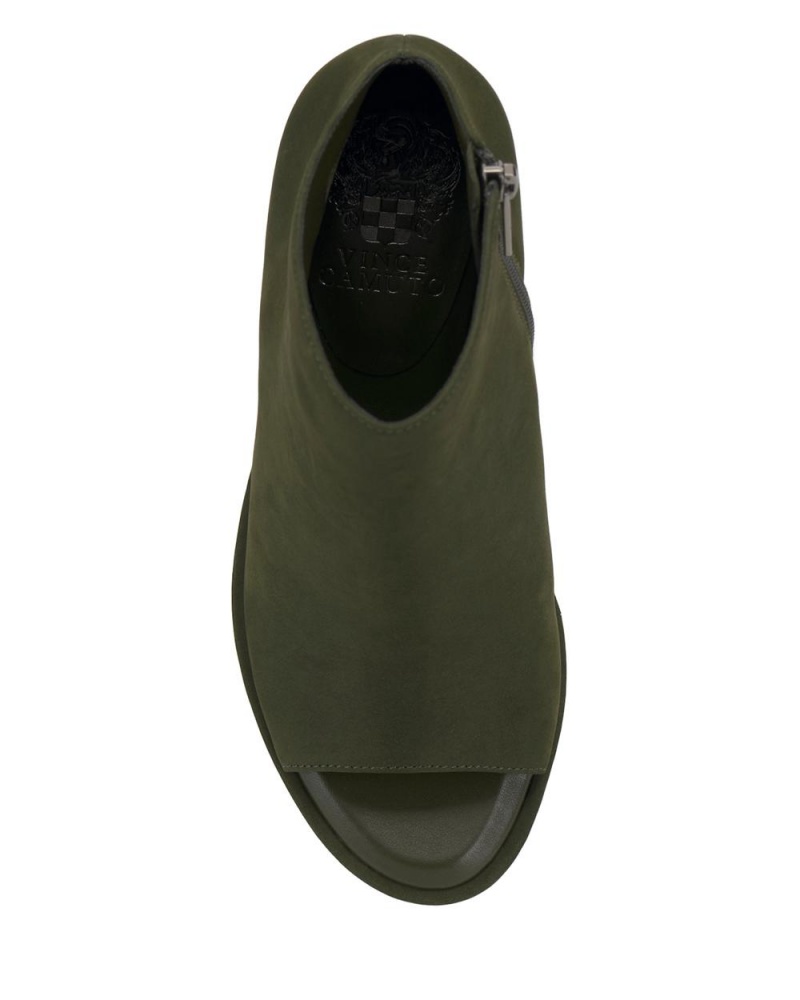 Vince Camuto Finndaya Peep-Spicou Podpätky Damske Olivovo Zelená | YWRO-14827