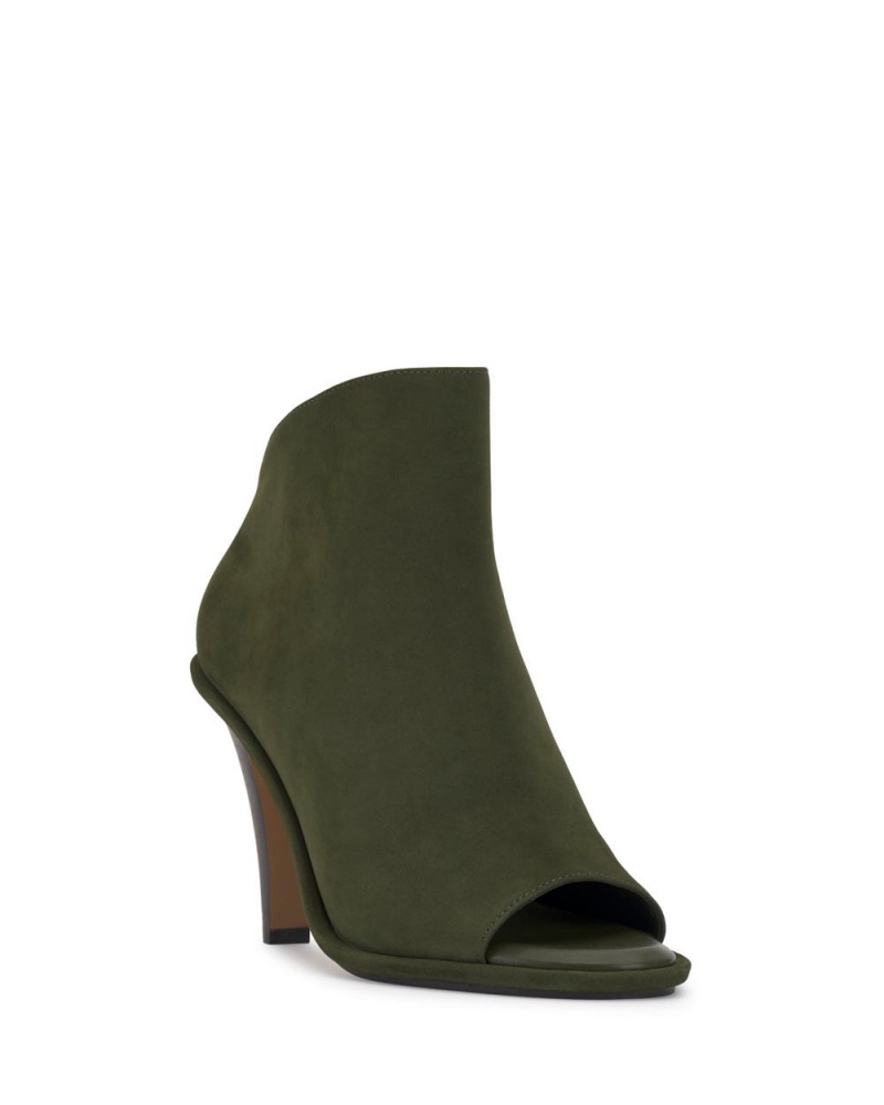 Vince Camuto Finndaya Peep-Spicou Podpätky Damske Olivovo Zelená | YWRO-14827