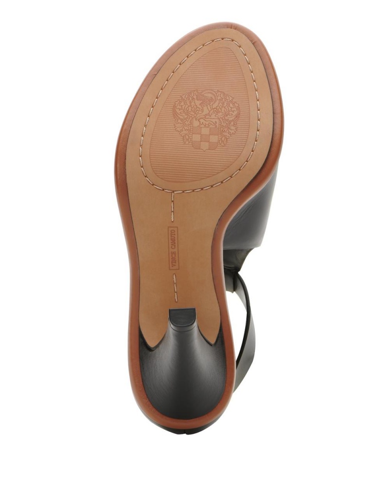Vince Camuto Frasper Peep Spicou Shootie Sandale Damske Čierne | HBFT-23569