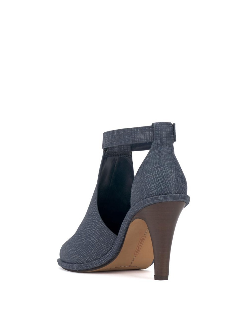 Vince Camuto Frasper Peep Spicou Shootie Sandale Damske Modre | EJCX-94157