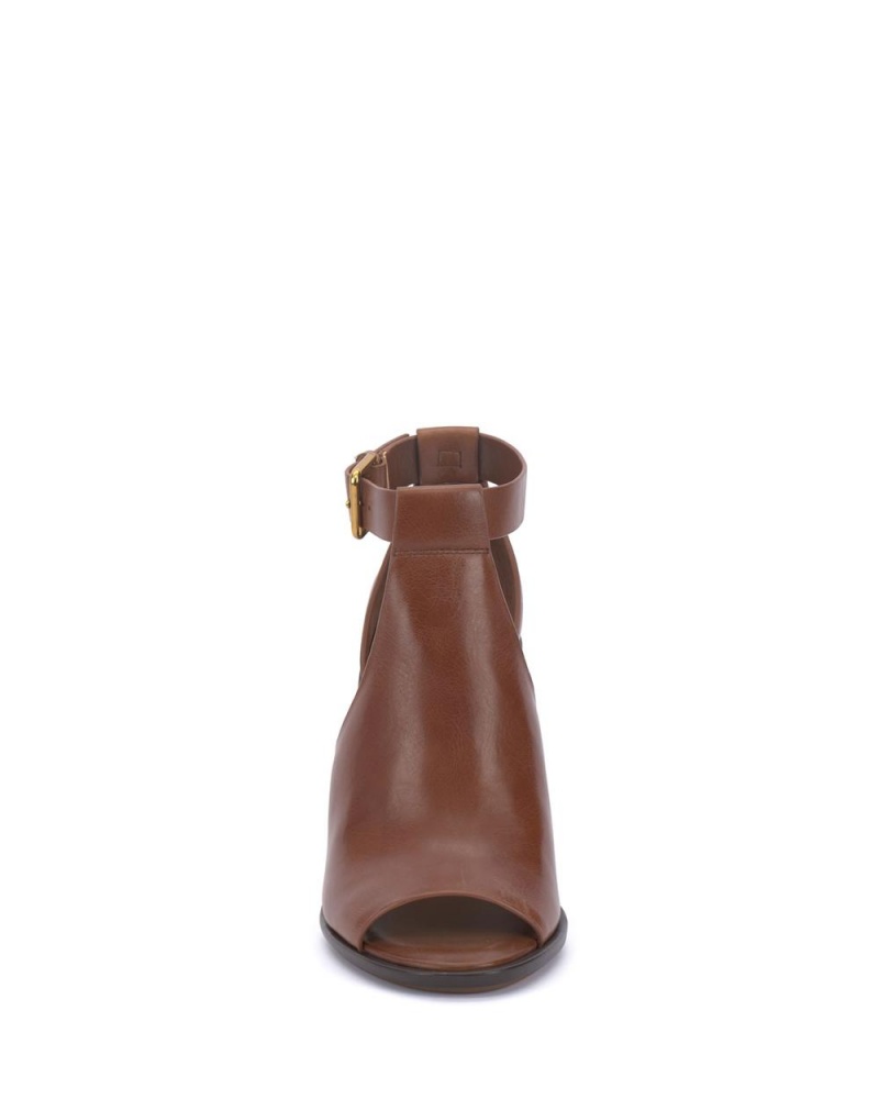 Vince Camuto Frasper Peep Spicou Shootie Podpätky Damske Hnede | WQXU-62798
