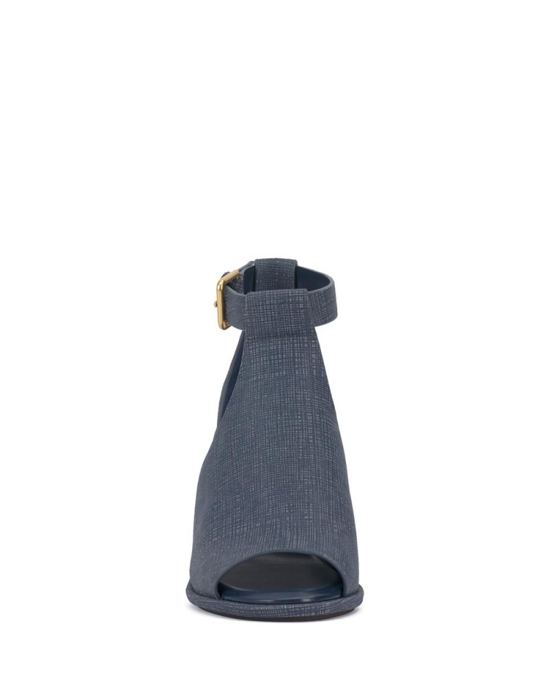 Vince Camuto Frasper Peep Spicou Shootie Podpätky Damske Modre | DYBR-64508