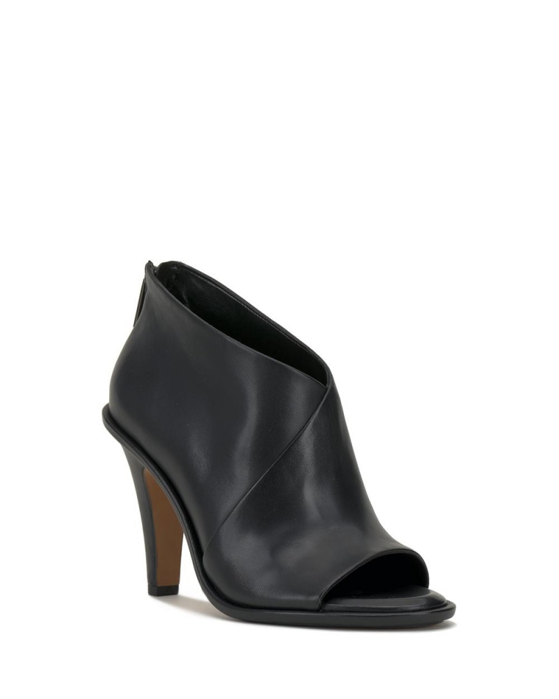 Vince Camuto Frisnell Peep-Spicou Kotnikove Topanky Damske Čierne | BHWO-74182