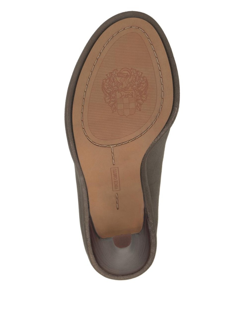 Vince Camuto Frisnell Peep-Spicou Kotnikove Topanky Damske Hnede | DPJK-21987