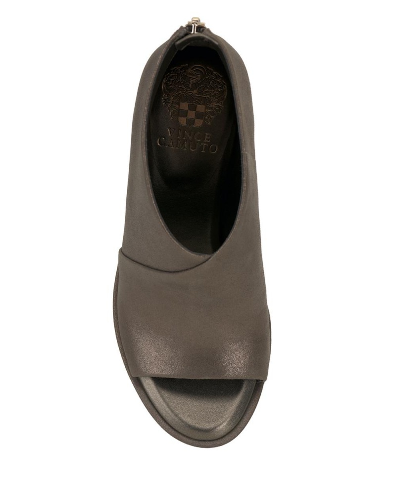 Vince Camuto Frisnell Peep-Spicou Kotnikove Topanky Damske Hnede | DPJK-21987