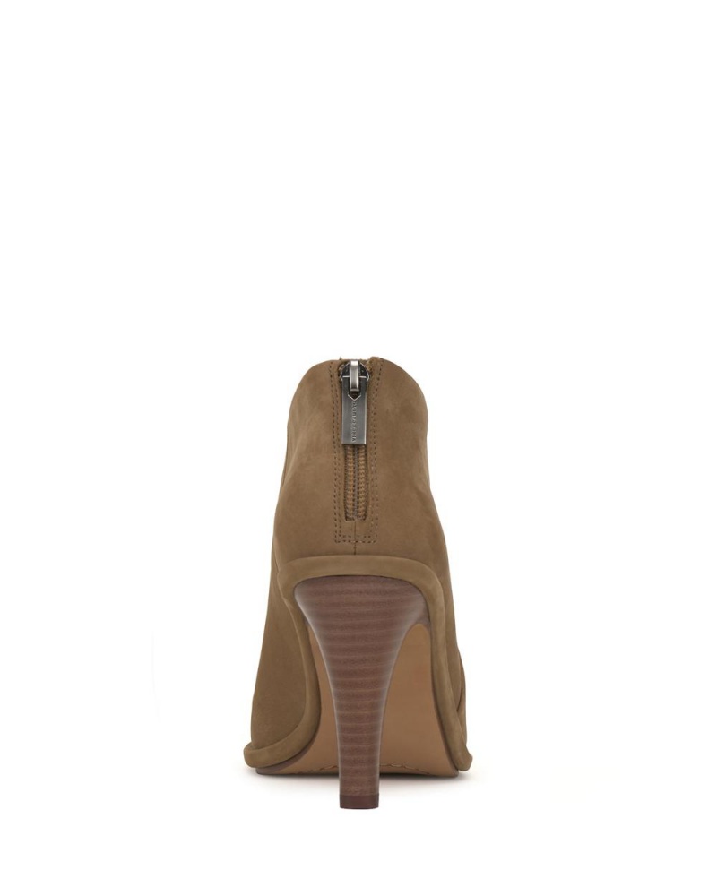 Vince Camuto Frisnell Peep-Spicou Kotnikove Topanky Damske Hnede | MLTQ-85632