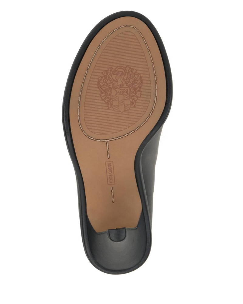 Vince Camuto Frisnell Peep-Spicou Podpätky Damske Čierne | YCDQ-27834