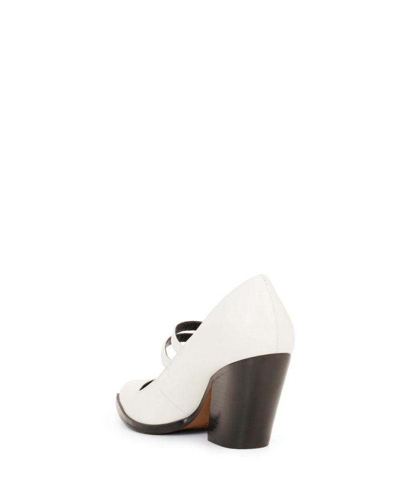 Vince Camuto Gessyca Podpätky Damske Krém Biele | UXSV-14927