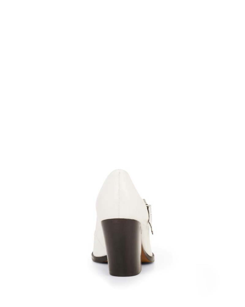Vince Camuto Gessyca Podpätky Damske Krém Biele | UXSV-14927