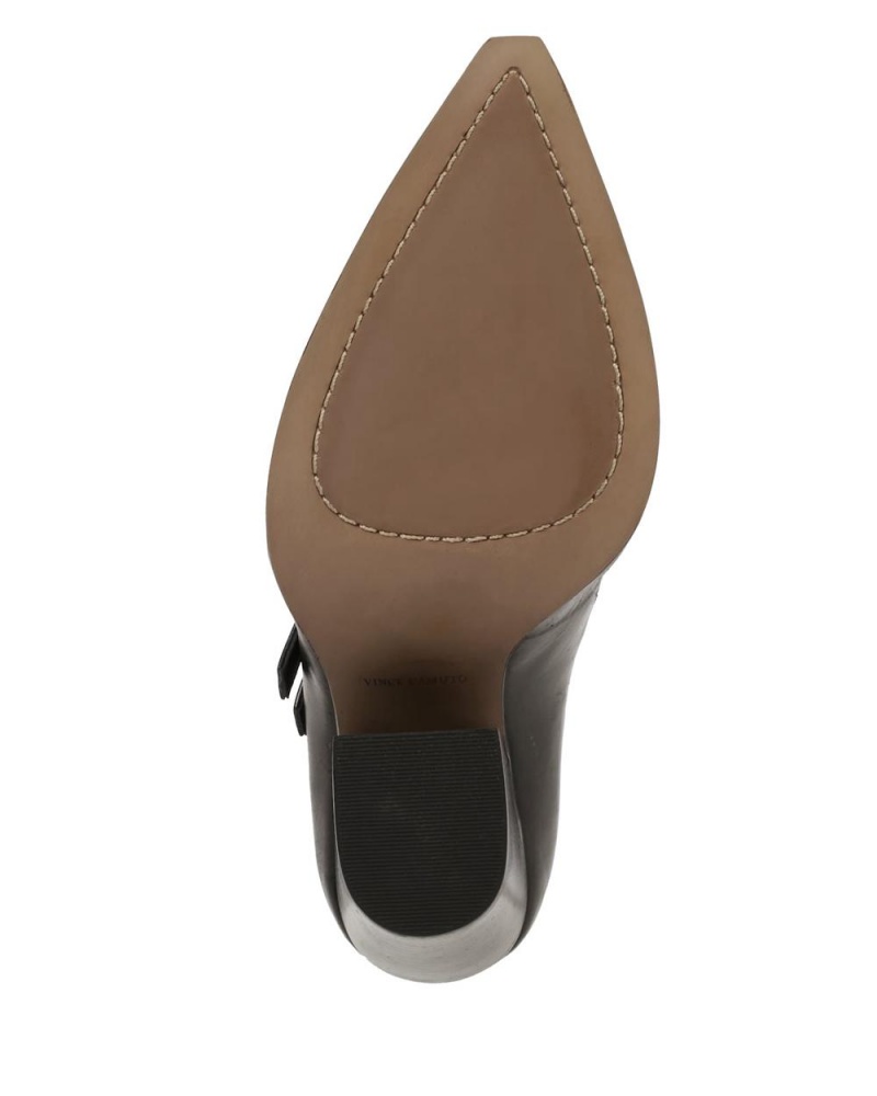 Vince Camuto Gessyca Podpätky Damske Čierne | USNM-18235