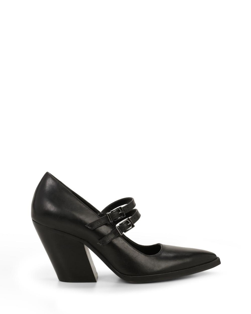 Vince Camuto Gessyca Podpätky Damske Čierne | USNM-18235