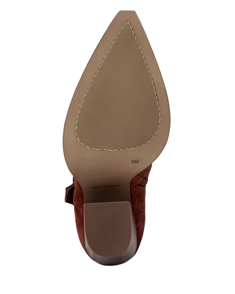 Vince Camuto Grathlyn Vysoke Cizmy Damske Bordove | YNJA-31684