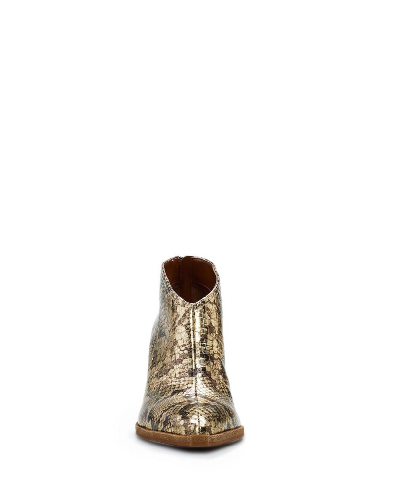 Vince Camuto Grishell Kotnikove Topanky Damske Zlate Had | IWJA-96152
