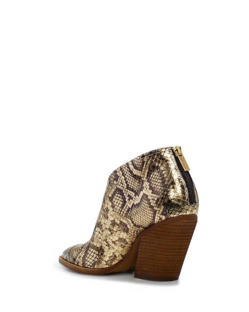 Vince Camuto Grishell Kotnikove Topanky Damske Zlate Had | IWJA-96152