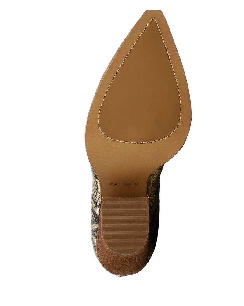 Vince Camuto Grishell Kotnikove Topanky Damske Zlate Had | IWJA-96152
