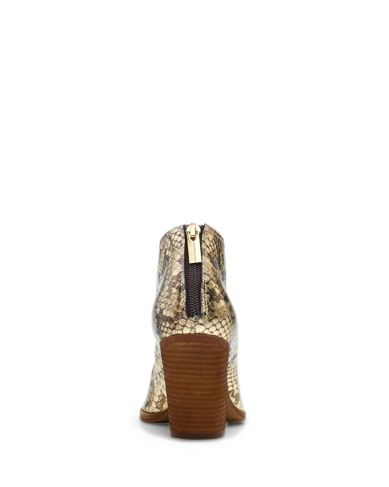 Vince Camuto Grishell Kotnikove Topanky Damske Zlate Had | IWJA-96152
