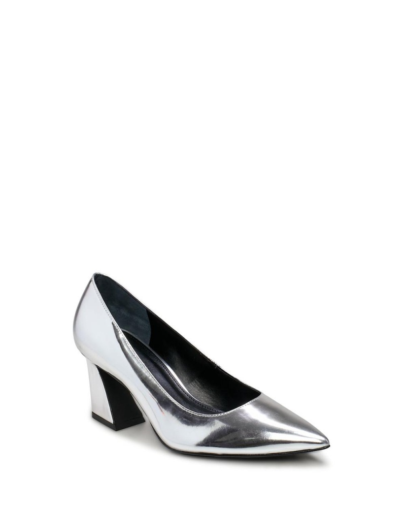 Vince Camuto Hailenda Podpätky Damske Strieborne | DUVK-61087