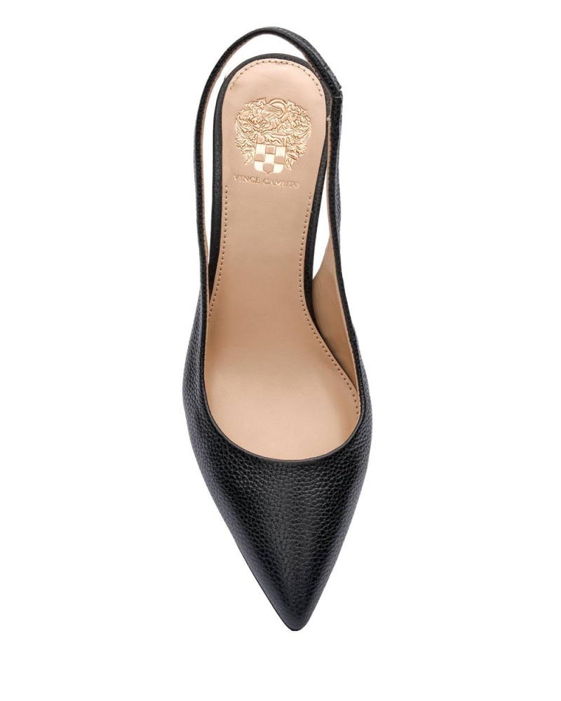 Vince Camuto Hamden Slingback Podpätky Damske Čierne | EDVI-92045