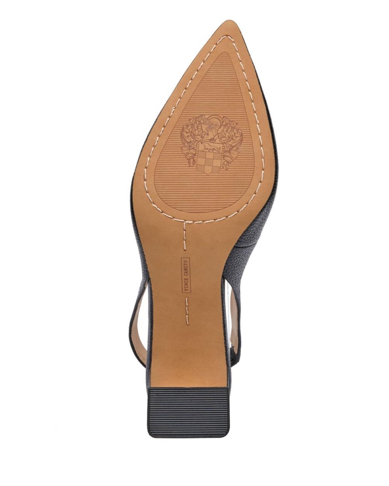 Vince Camuto Hamden Slingback Podpätky Damske Čierne | EDVI-92045