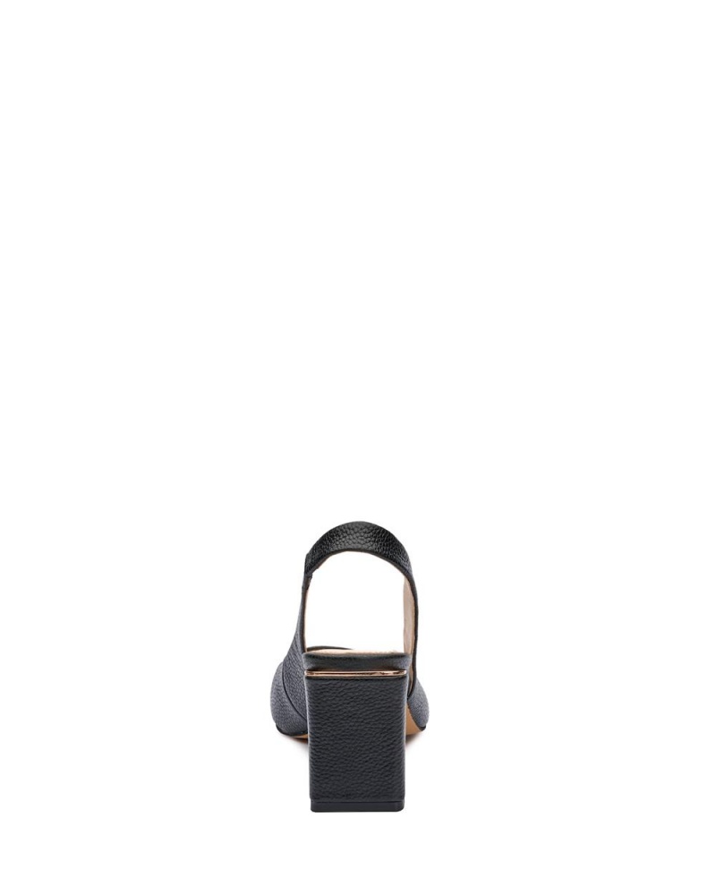 Vince Camuto Hamden Slingback Podpätky Damske Čierne | EDVI-92045