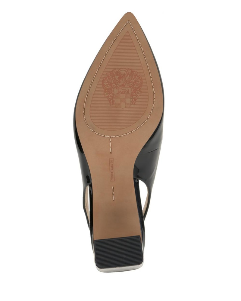 Vince Camuto Hamden Slingback Podpätky Damske Čierne | NVAY-78459