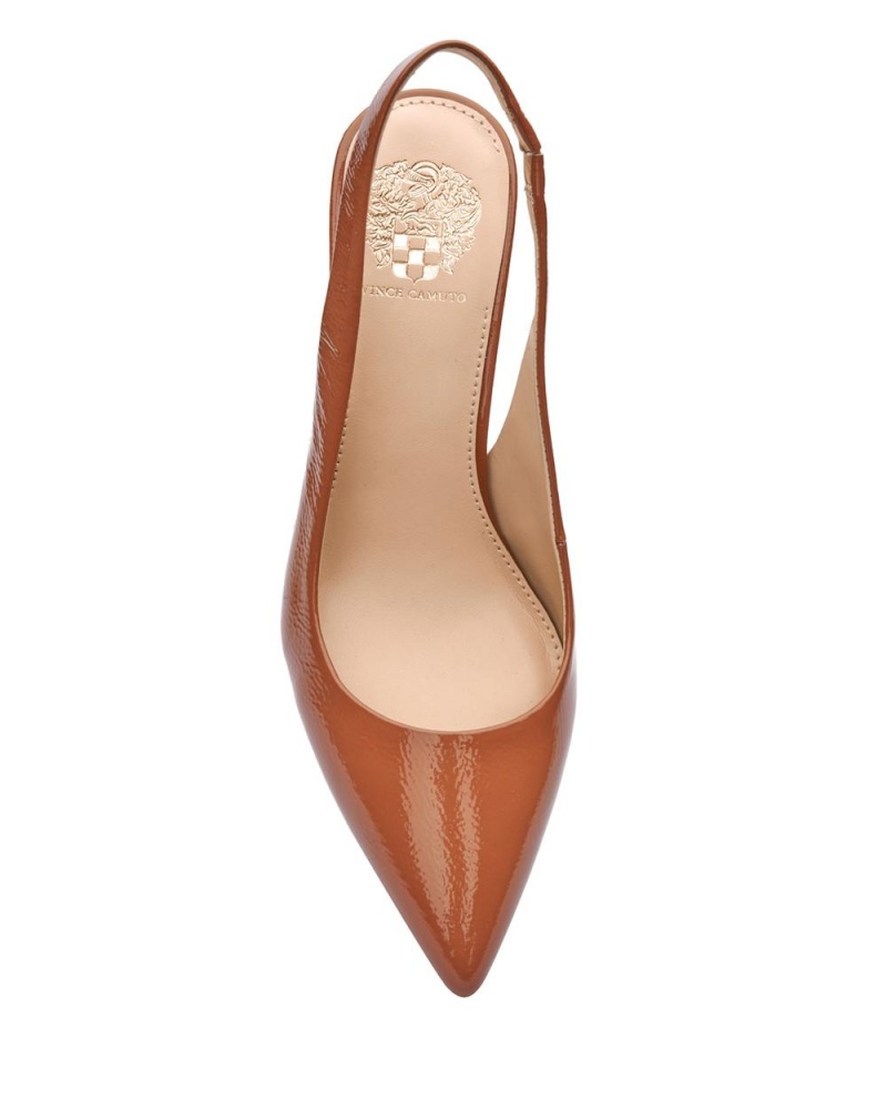 Vince Camuto Hamden Slingback Podpätky Damske Hnede | MBZJ-28109
