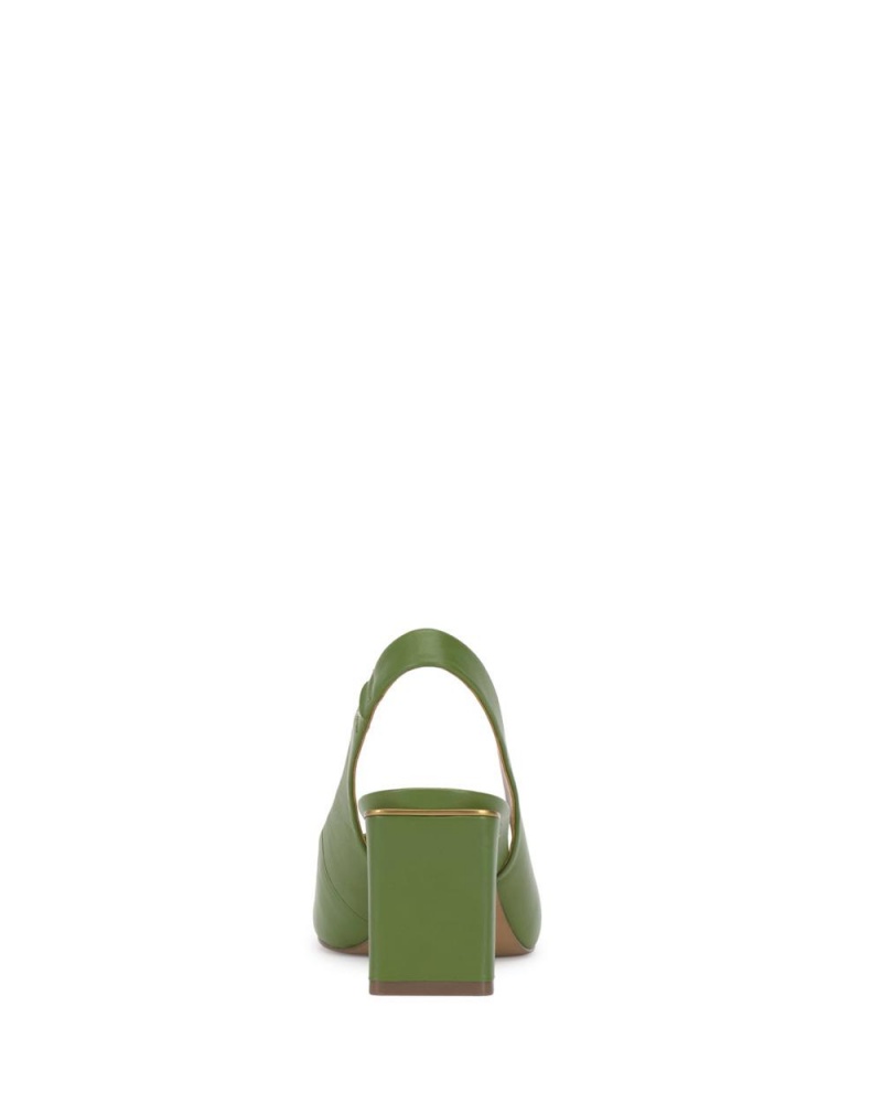 Vince Camuto Hamden Slingback Podpätky Damske Zelene | QACF-82091