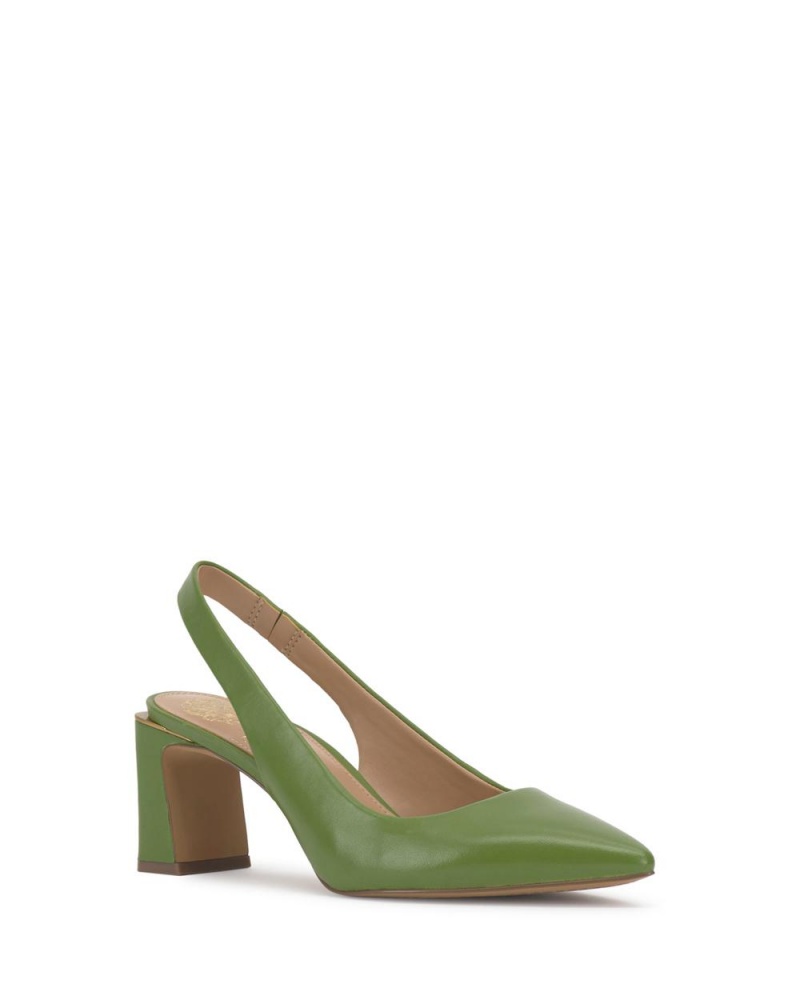 Vince Camuto Hamden Slingback Podpätky Damske Zelene | QACF-82091