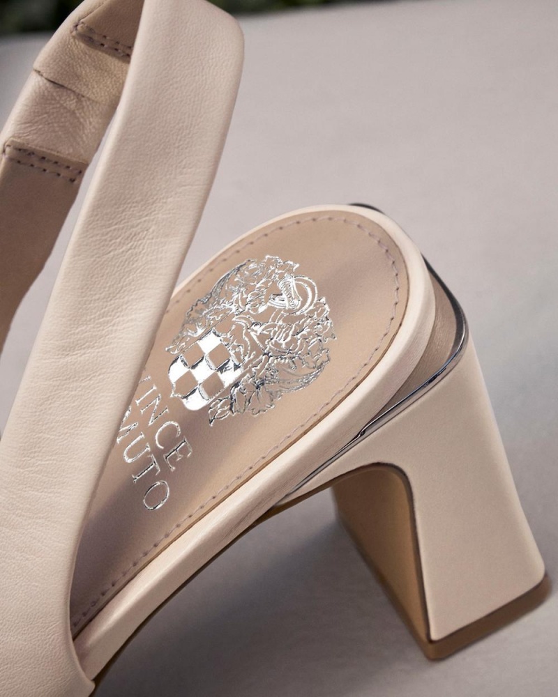 Vince Camuto Hamden Slingback Podpätky Damske Hnedožltý | WAHT-47918