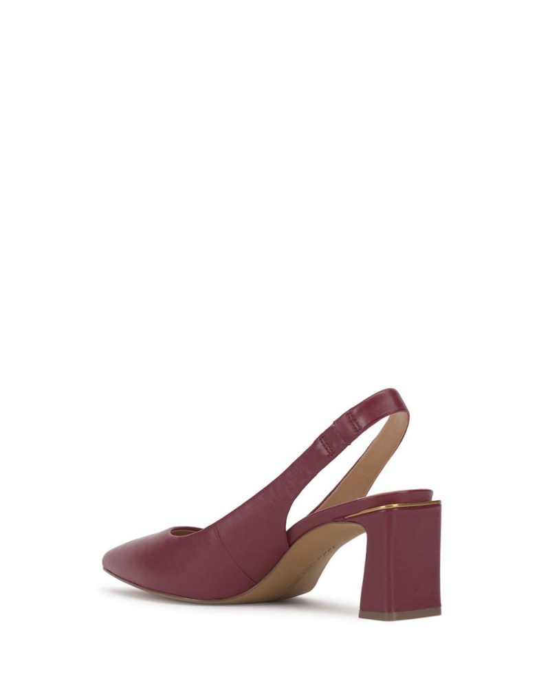 Vince Camuto Hamden Slingback Podpätky Damske Červené | NAHW-07321