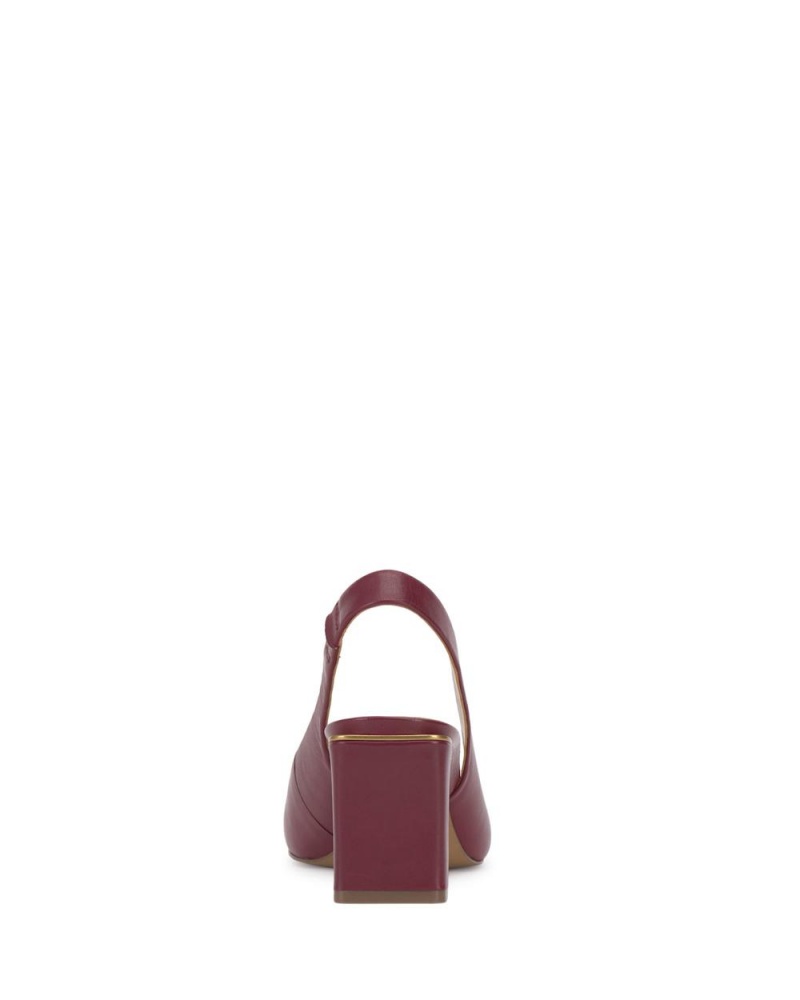 Vince Camuto Hamden Slingback Podpätky Damske Červené | NAHW-07321