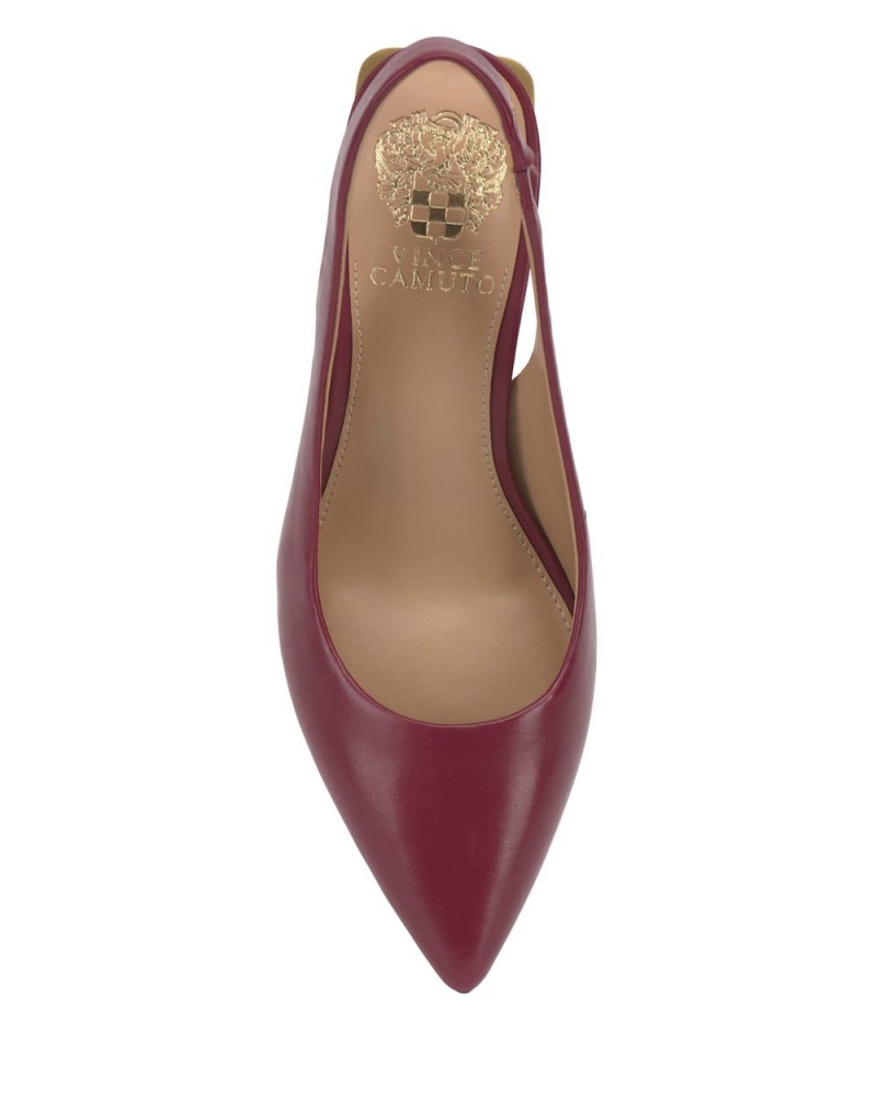 Vince Camuto Hamden Slingback Podpätky Damske Červené | NAHW-07321