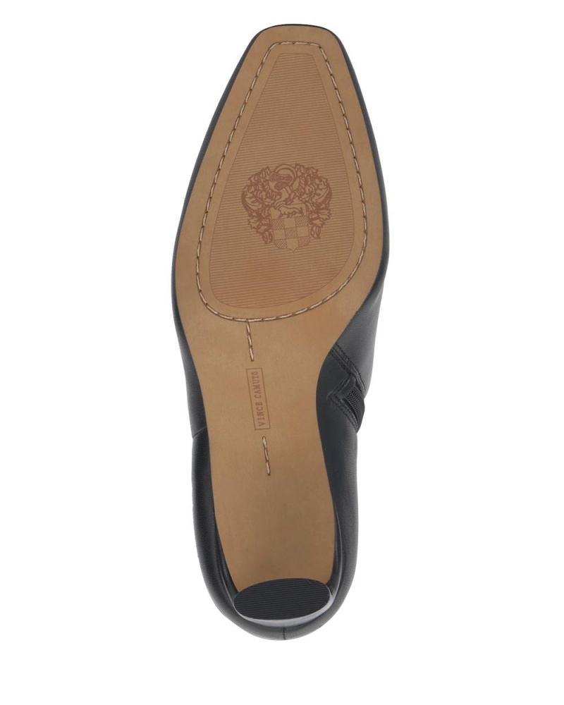 Vince Camuto Hersha Siroke Topanky-Calf Vysoke Cizmy Damske Čierne | OXGW-49573