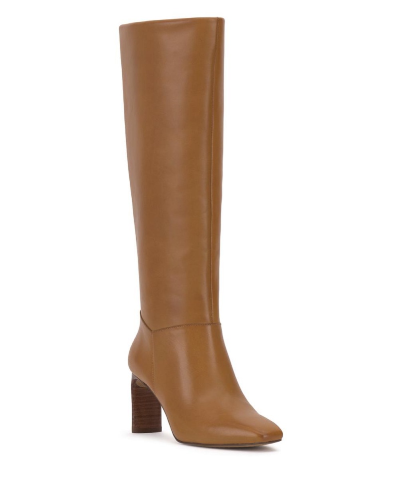 Vince Camuto Hersha Vysoke Cizmy Damske Hnede Svetlo | ULOS-75230