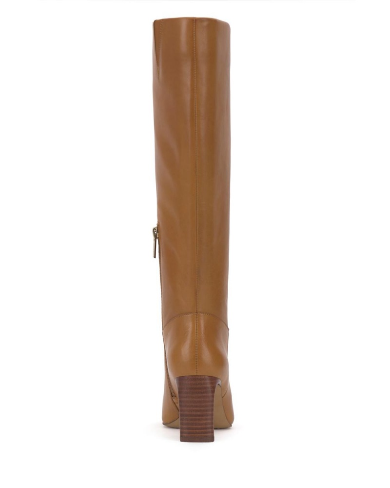 Vince Camuto Hersha Vysoke Cizmy Damske Hnede Svetlo | ULOS-75230