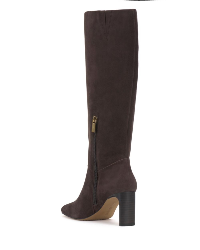 Vince Camuto Hersha Vysoke Cizmy Damske Hnede | WAZX-27896