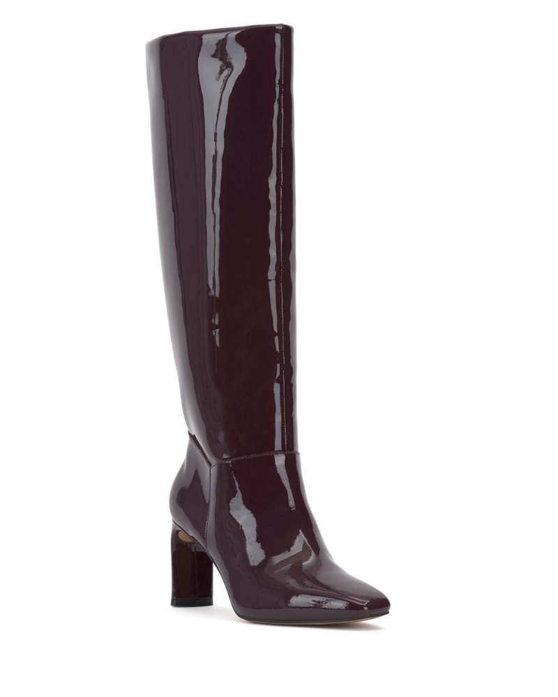 Vince Camuto Hersha Vysoke Cizmy Damske Bordove | WINO-84702