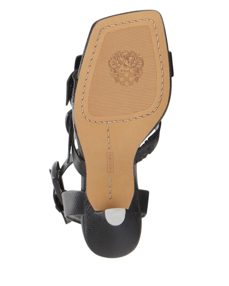 Vince Camuto Jeminstie Sandale Damske Čierne Had | SDZV-70452