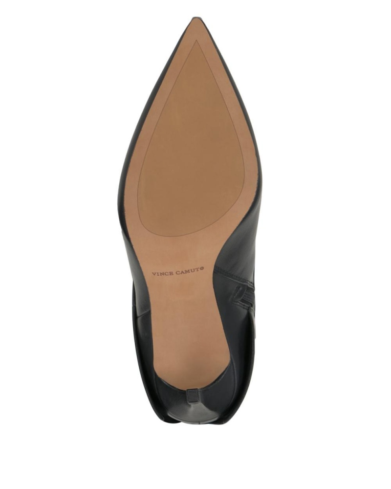 Vince Camuto Kammitie Kozene Cizmy Damske Čierne | BEDO-90184