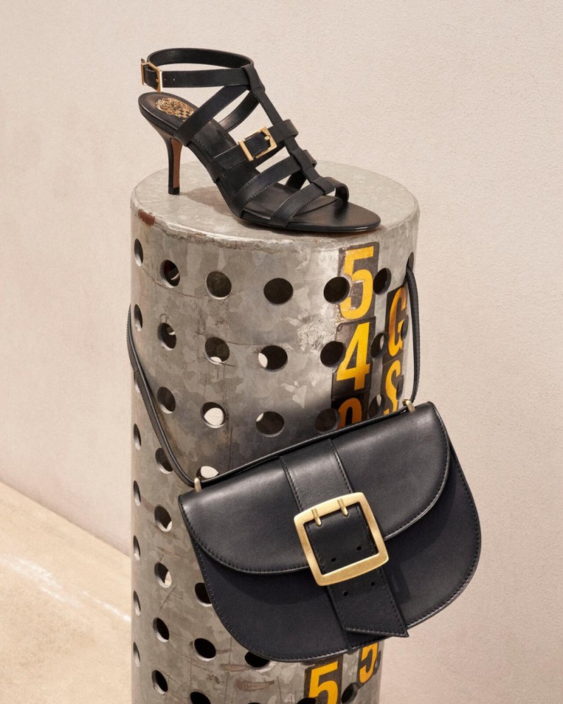Vince Camuto Kapis Crossbody Kabelka Damske Čierne | RGQZ-63450