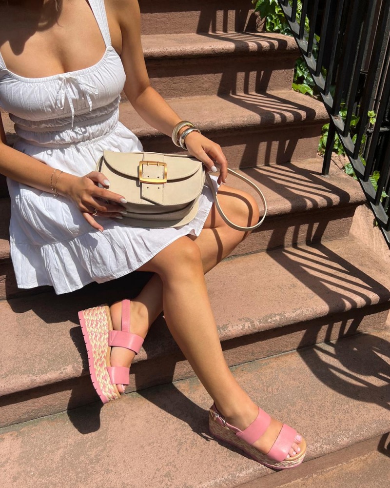 Vince Camuto Kapis Crossbody Kabelka Damske Hnedožltý | HPGQ-45679