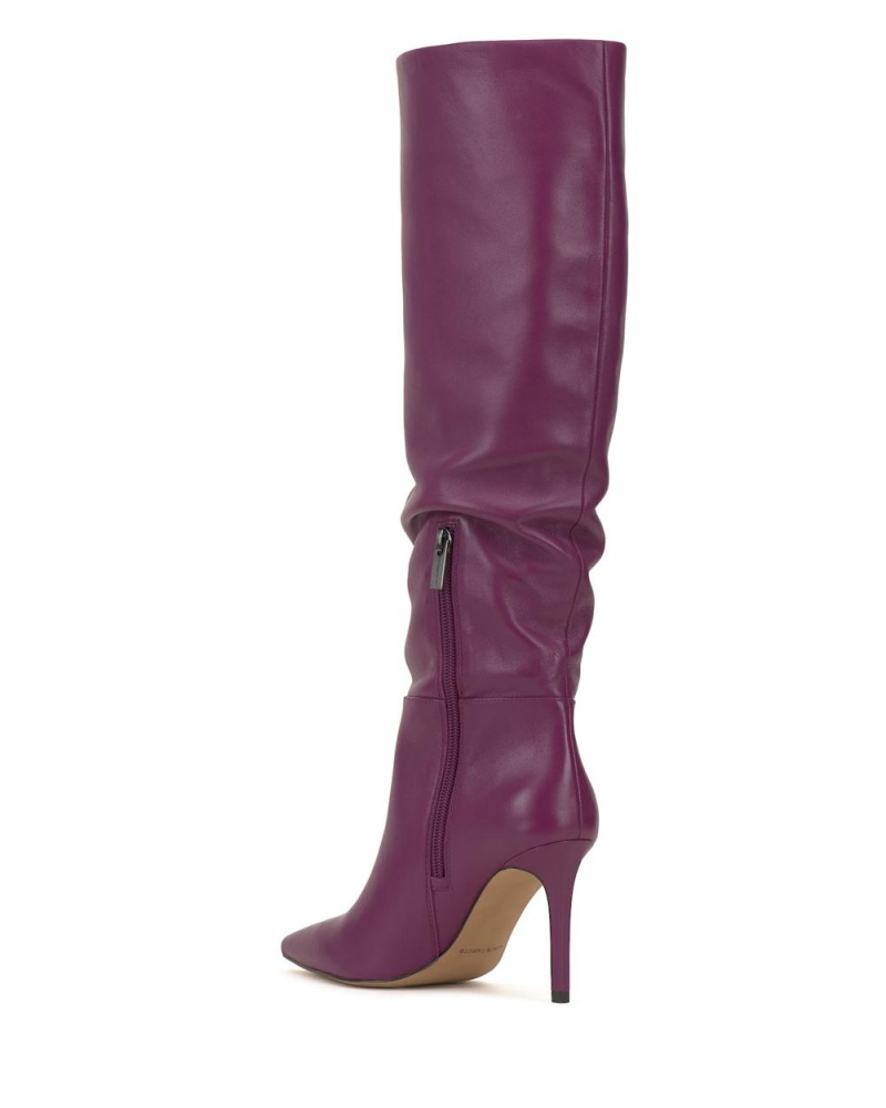 Vince Camuto Kashleigh Siroke Topanky-Calf Čižmy Nad Kolená Damske Ruzove | RSHK-05684
