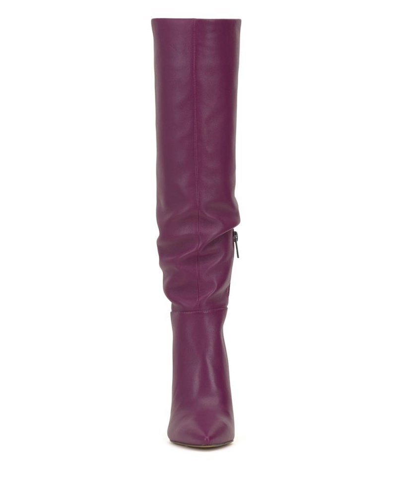 Vince Camuto Kashleigh Siroke Topanky-Calf Čižmy Nad Kolená Damske Ruzove | RSHK-05684
