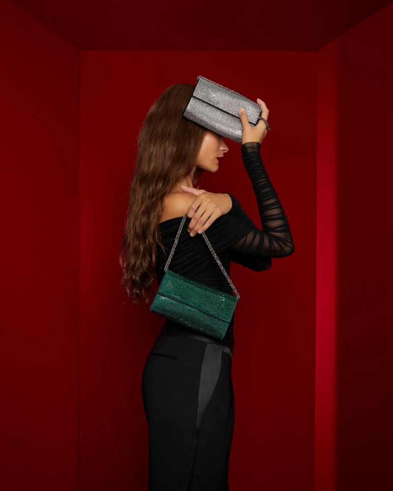 Vince Camuto Katey Clutch Damske Čierne | OLGS-35187